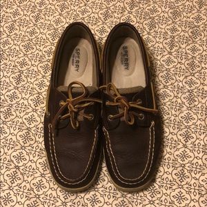 Sperry top-slider boat shoes! size 8.5 Leather